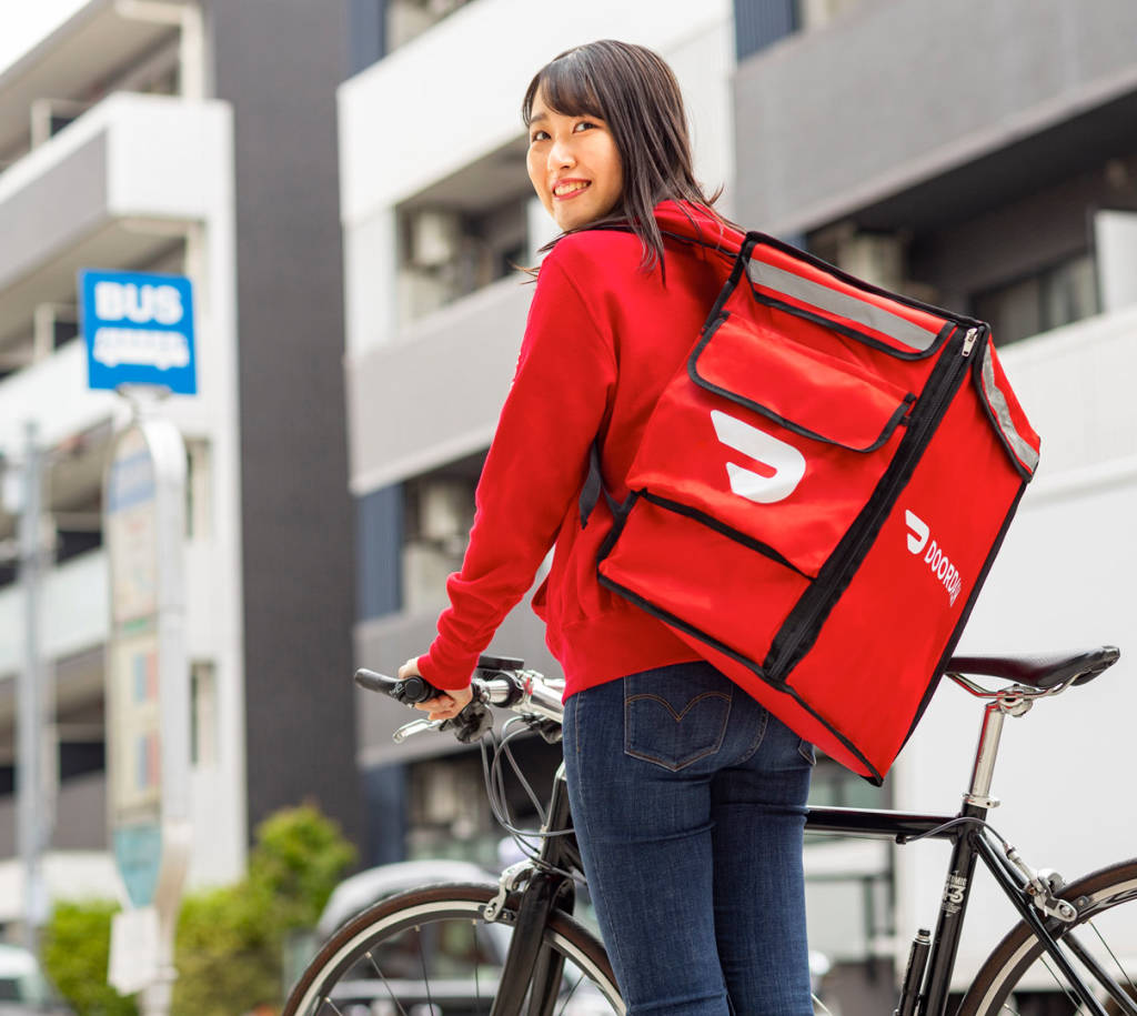 Dasher displaying dash bike bag