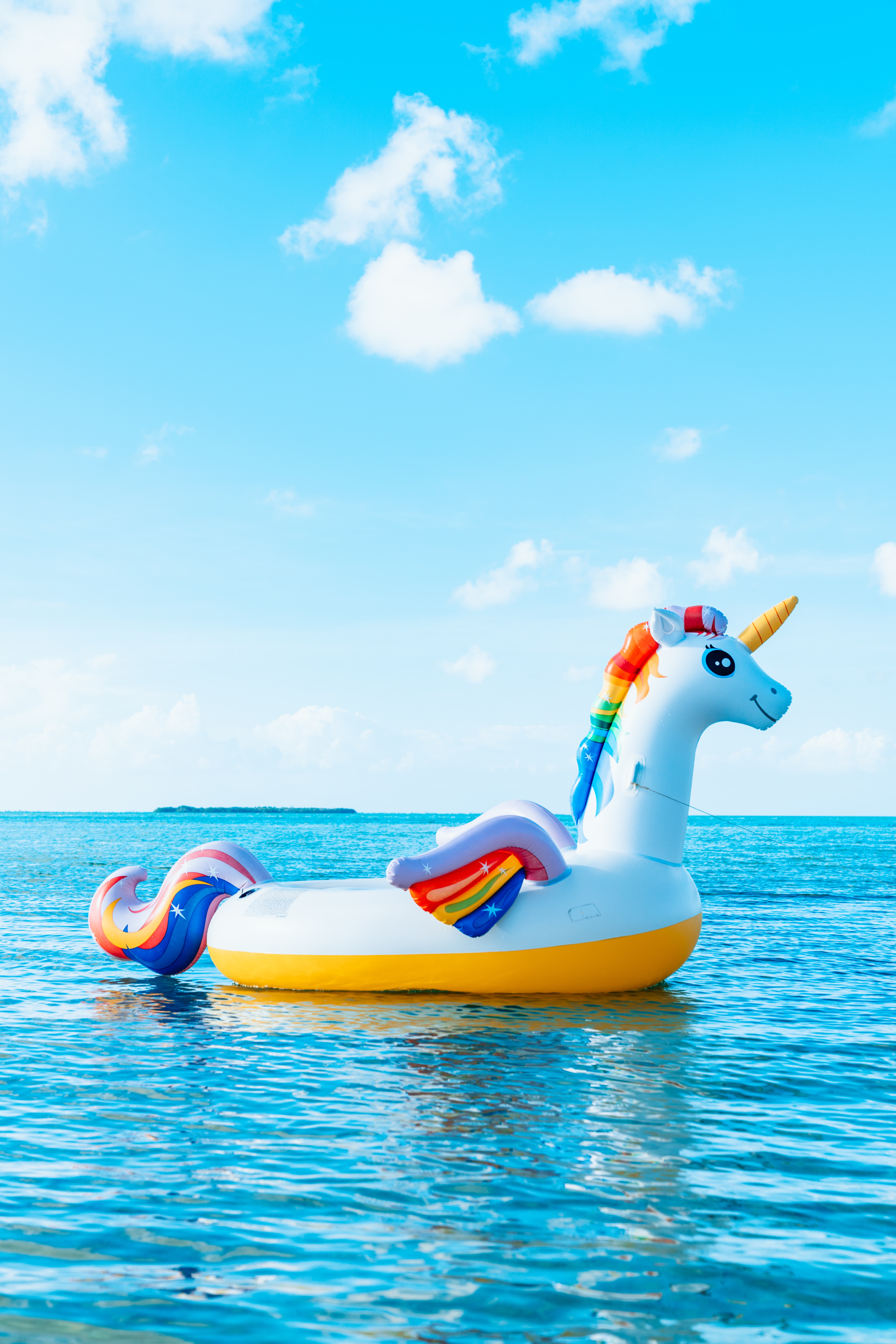 inflatable unicorn